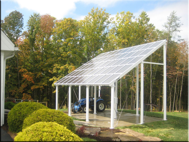 Solar Carports in Standard & Custom designs